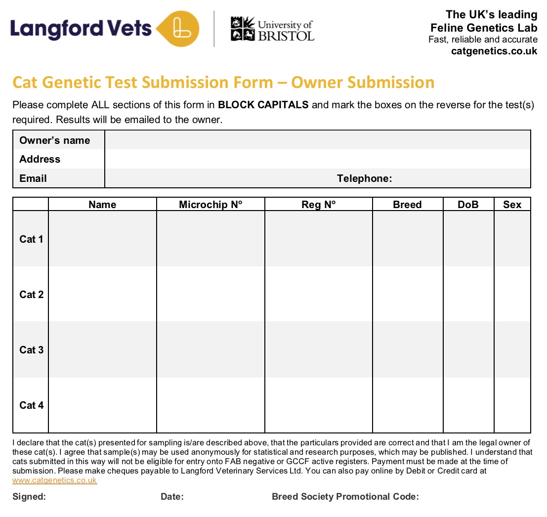 Owner Submission Form